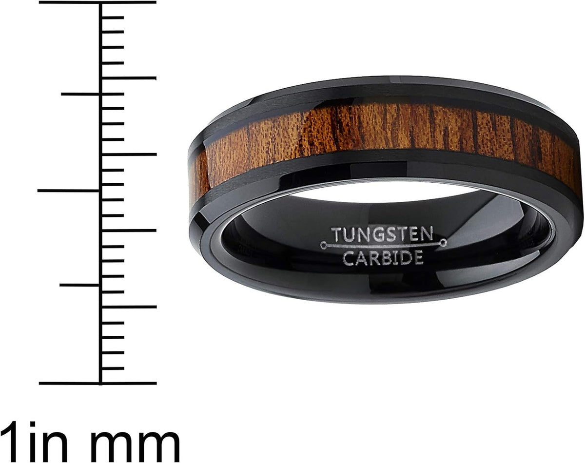 Blake - 8mm Tungsten Carbide Ring