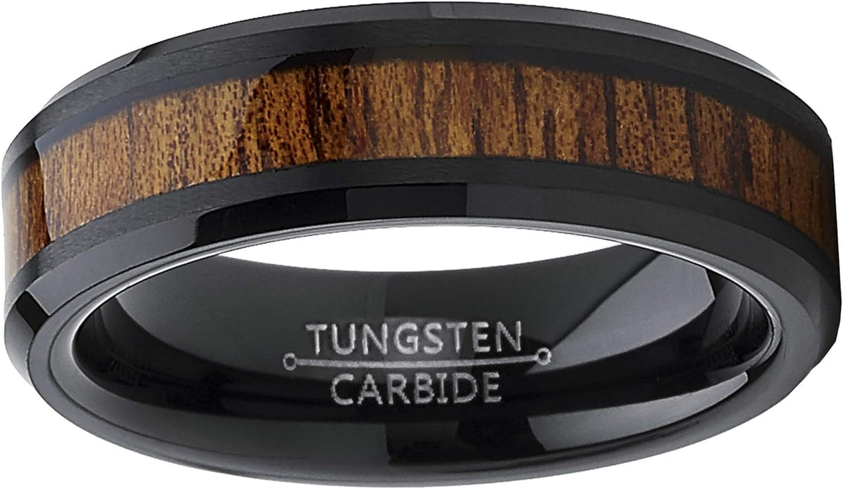 Blake - 8mm Tungsten Carbide Ring