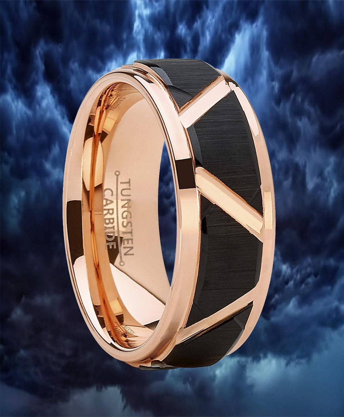Seth - 8mm Tungsten Carbide Ring