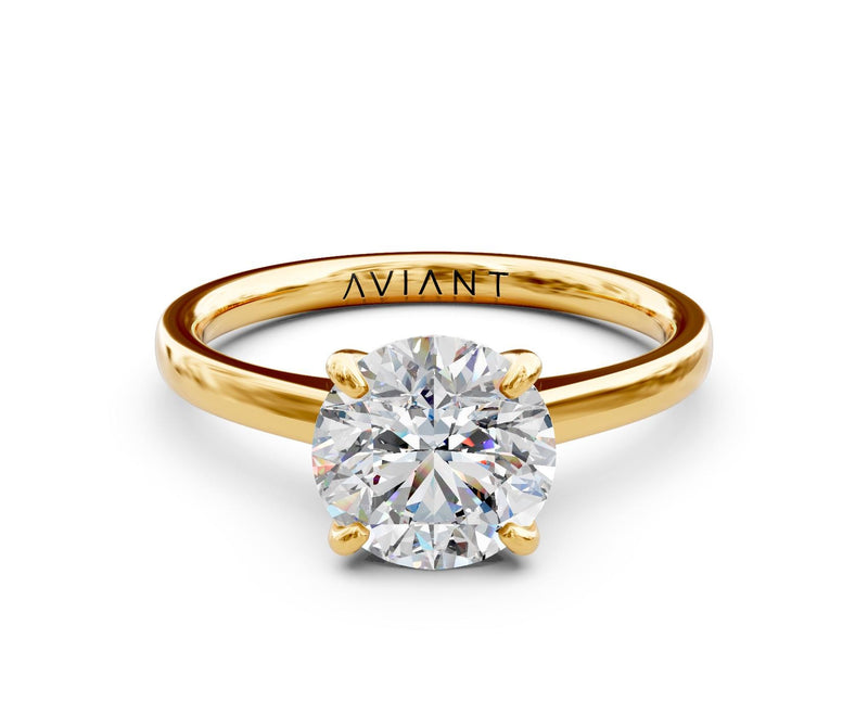 Ruby Solitaire with 1ct Round Lab Diamond