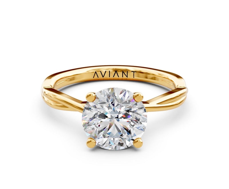 Bianca Solitaire with 1ct Round Simulated Diamond
